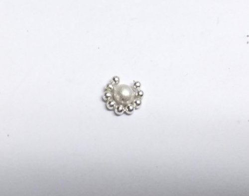 Judy Larson's Bali Style Earrings - , Contemporary Wire Jewelry, Stamping, Stamps, Butane Torch, Soldering, Solder, Drilling, Drill, chain will be needed to surround the ball